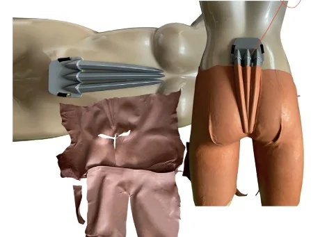 Leather shaping / physical trial